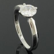 RASK wm106100519 Solitaire ring 18K hvidguld 750 1.01ct. TW-SI-Exp