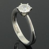 RASK wm106290319 Solitaire ring 18K hvidguld 750 0.75ct. TW-SI-Exp