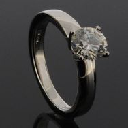 RASK wm106500219 Solitaire ring 18K hvidguld 750 1.01ct. TW-SI-HRD