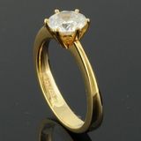 RASK wm100270519 Solitaire ring 18K guld 750 1.01ct. TW-SI-Exp-EGL