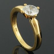 RASK wm100420219 Solitaire ring 18K guld 750 1.0ct. TW-SI-Exp