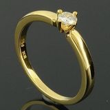 RASK wm128766019 Solitaire ring 18K guld 750 0.15ct. TW-SI