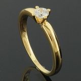 RASK wm128767019 Solitaire ring 18K guld 750 0.25ct. TW-SI