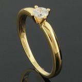 RASK wm128767119 Solitaire ring 18K guld 750 0.25ct. TW-SI
