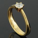 RASK wm128820119 Solitaire ring 18K guld 750 0.33ct. TW-SI