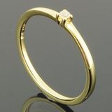 RASK wm129189019 Solitaire ring 14K guld 585 0.03ct. W-SI