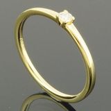 RASK wm129190019 Solitaire ring 14K guld 585 0.07ct. W-SI