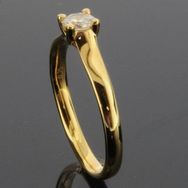 RASK wm129421019 Solitaire ring 18K guld 750 0.25ct. TW-SI