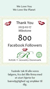RASK Smykker Danmark Followers on Facebook