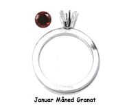 M01 Januar Granat / Sølv
