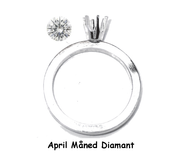 M04 April Diamant / Sølv