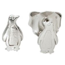 Pingvin øreringe sølv sh514330