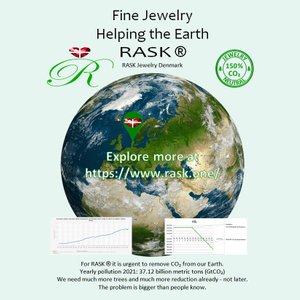 Explore Fine Jewelry helping the Earth - RASK ® Jewelry Denmark. RASK ® Jewelry Denmark.