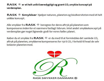 RASK ® Et unikt bæredygtigt smykkekoncept