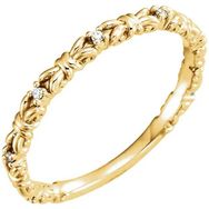 RASK st123210 Stack ring 0.04ct. 1,7mm