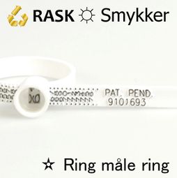 Ring Måle Ring Foto RASK ☼ Smykker - RASK.one Jewelry Denmark