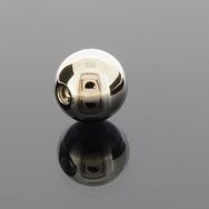 Udskiftelig lås 13mm, sølv rhodineret - 380917019