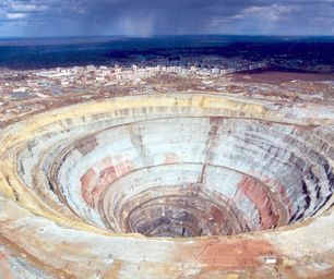 Verdens største Diamant mine
