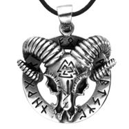 CS051 Viking Goatskull Amulet