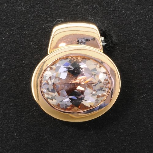 RASK wm 247930019 Vedhæng med Morganit 10x8mm og  Diamanter W-SI 0.04c