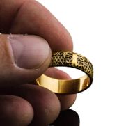 RASK: V.K.N.G. Yggdrasil Symbol Gold Ring