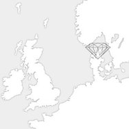 Rask ® Jewelry Denmark - Denmark Map