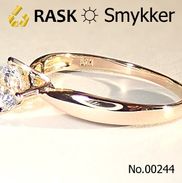 facebook 00244 18K Solitaire Ring Foto RASK ☼ Smykker - RASK-163281275